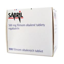 Сабрил (Вигабатрин) таблетки 500мг №100 (100 таблеток) в Чите и области фото