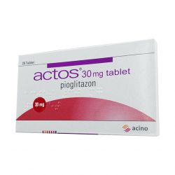 Актос (Пиоглитазон, аналог Амальвия) таблетки 30мг №28 в Чите и области фото