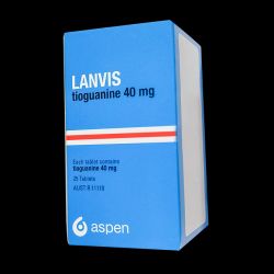 Ланвис (Тиогуанин) таблетки 40мг 25шт в Чите и области фото
