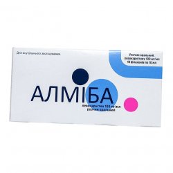 Алмиба сироп для детей 100 мг/мл 10 мл №10 в Чите и области фото