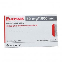 Эукреас (Eucreas) 50мг 1000мг табл. №60 в Чите и области фото