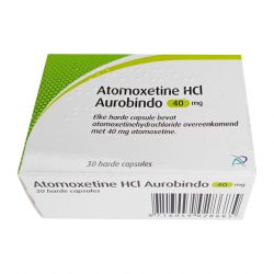 Атомоксетин HCL 40 мг Европа :: Аналог Когниттера :: Aurobindo капс. №30 в Чите и области фото