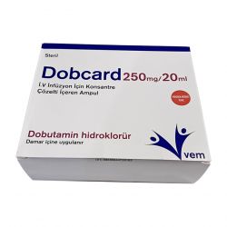 Добутамин Добкард Dobcard (dobutamine) р-р д/ин амп 250мг/20мл в Чите и области фото
