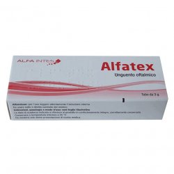 Альфатекс (Эубетал Антибиотико) глазная мазь 3г в Чите и области фото