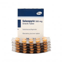 Салазопирин Pfizer табл. 500мг №50 в Чите и области фото