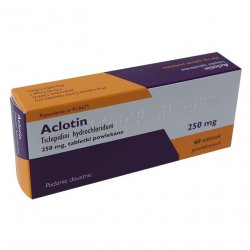 Аклотин (Тиклопидин, Тикло) 250мг 60шт в Чите и области фото
